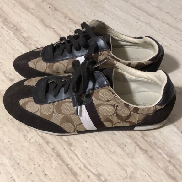 coach monogram sneakers